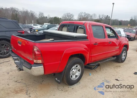 2005 Toyota Tacoma Base V6 z USA, uszkodzony, nr VIN 3TMLU42N05M001185
